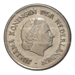 25 центов 1951 года Нидерланды