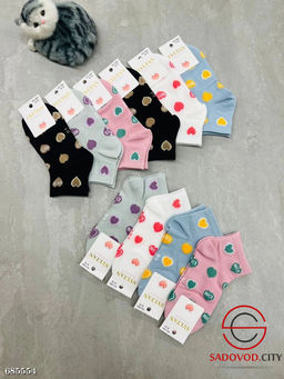 Детские носки с рисунком 10 пар