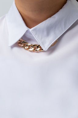 Нарядная блузка для девочки с длинным рукавом Happyfox