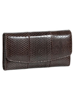Кошелек женский из кожи морской змеи