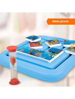Обучающие игры Bondibon Настольная игра СОБЕРИ БЫСТРЕЕ мини, BOX 14.2x4x17.2  фото 8
