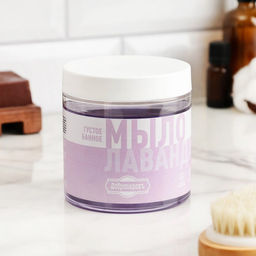 Мыло густое для волос и тела Лаванда, банное, Добропаровъ 450 мл  фото 3