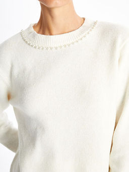 Bisiklet Yaka Kad?n Triko Kazak