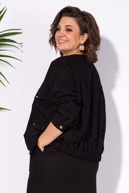 Костюм Liliana 1312К черный+серо-зеленый  фото 5