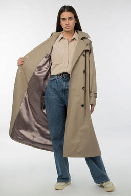 03-3232 Плащ женский (пояс) - El podio фото 11