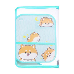 Папка для труда, А4, пластиковая, 23×32.5×2.5 см «Веселые персы»