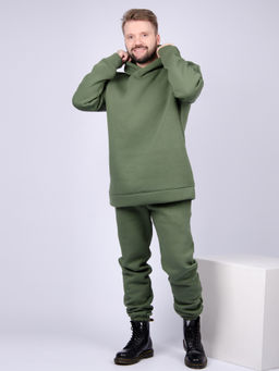 Костюм "Грей" хаки, футер начес
