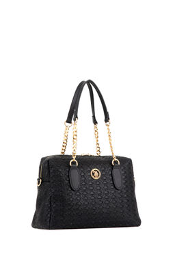 Женская черная сумка через плечо - U.s. polo assn фото 4