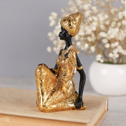 Статуэтка Африканка 7х5х11 см / LY233334 /уп 96/ - ГалеонТрейд фото 2