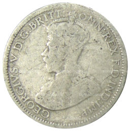 6 пенсов 1925 года Австралия