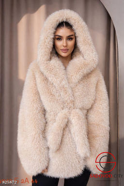 Шуба женская из искусственного меха