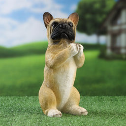 Фигурка полистоун TAKE IT EASY «Попрошайка бульдог», 10×11×20 см