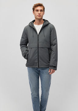 Kapusonlu Yesil Ceket