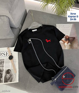 Футболка женская из хлопка