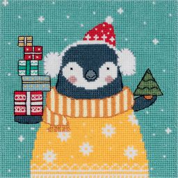 Набор для вышивания PANNA OT-7378 Открытка. День подарков 11.5 х 12 см