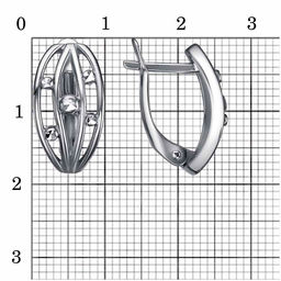СЕРЬГИ 34015284-5 - Красная пресня фото 8