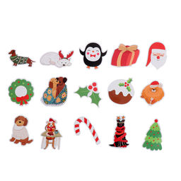 Игровой набор Новогодний сюрприз, с фигуркой, машинкой,15 наклеек, цвета МИКС