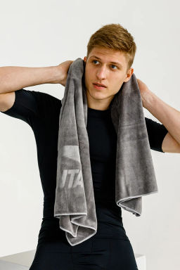 Полотенце Серый