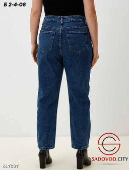 Утепленные джинсы больших размеров - Bruno фото 3