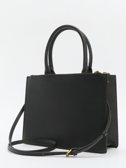 Женский тоут JUST CAVALLI JC FOULARD ICONIC LEOPARD Артикул 4107696, черный фото 3