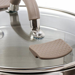 Кастрюля нержавеющая сталь, 3.9 л, с крышкой, крышка стекло, Daniks, Нара, GS-01413HY-20CA-2, серебр  фото 11