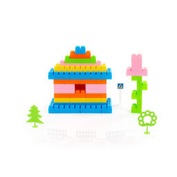 Конструктор Малютка (182 элемента) (в контейнере) - Полесье фото 5