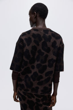 Jersey boxy en punto jacquard - H&m фото 6
