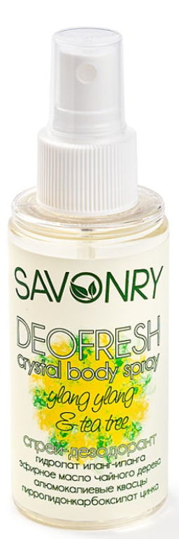 Cпрей-дезодорант SAVONRY YLANG-YLANG&TEA TREE(100 мл)