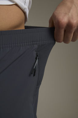 Шорты текстильные Темно-синий ADVANCED RUNNING Woven Shorts - Anta фото 4