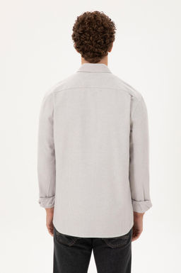 Мужская рубашка с длинным рукавом Stone - U.s. polo assn фото 5