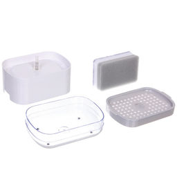 Подставка под губку с дозатором 300мл. 23х10,8х10 1878