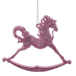 Украшение новогоднее "Лошадка", L14,5 W1 H12 см