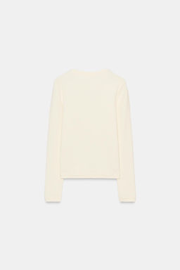 LONG SLEEVE T-SHIRT - Zara фото 6