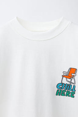 CAMISETA BORDADO / Blanco