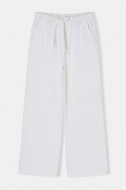 Ac?k Pembe Yuksek Bel Wideleg Tencel Kar?s?ml? Jeans TWOSS26JE00209 - Trendyolmilla фото 8