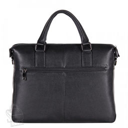 Портфель мужской кожаный 20-147-5H black Heanbag в Новосибирске - S-style фото 4