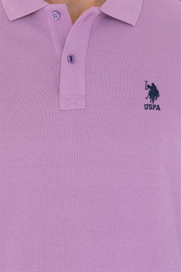 Мужской сиреневый базовый свитшот - U.s. polo assn фото 14