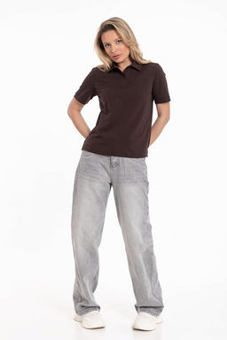 Футболка-поло М324273к коричневый