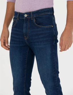 Lacivert Slim Fit Jean Pantolon - Pierre cardin фото 6