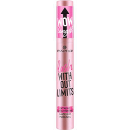 essence Объемная тушь для ресниц с эффектом удлинения Lash Without Limits Extreme Lengthening & Volume, 01 Ultra Black 13 мл  фото 3