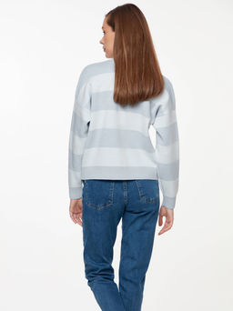 CONTE LDK 291 Джемпер женский blue-ecru - Conte elegant фото 3