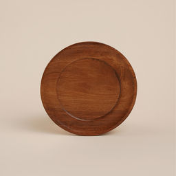 Кружка керамическая SL Home «Стоун форест», 220 мл, на деревянной подставке, d= 12 см