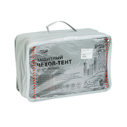 Тент автомобильный CARTAGE, водонепроницаемый, полиэстер М, 430165120 см  фото 4