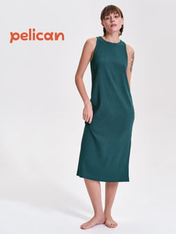 PELICAN, платье женское, Зеленый