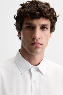 PRINTED EASY CARE SHIRT - Zara фото 5
