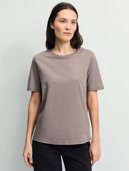 Базовая футболка из хлопка / Zarina