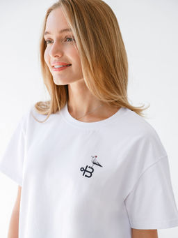 Футболка женская Верфь х Captains Mate