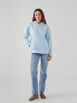 Oversize Kad?n Hoodie