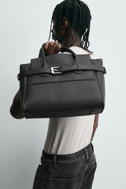 BELTED HANDBAG