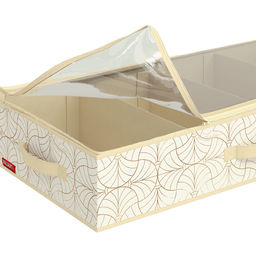 Кофр для хранения обуви со съемными перегородками, 4 секции, 70*35*15 см, LINE SUN, шт - Valiant фото 3